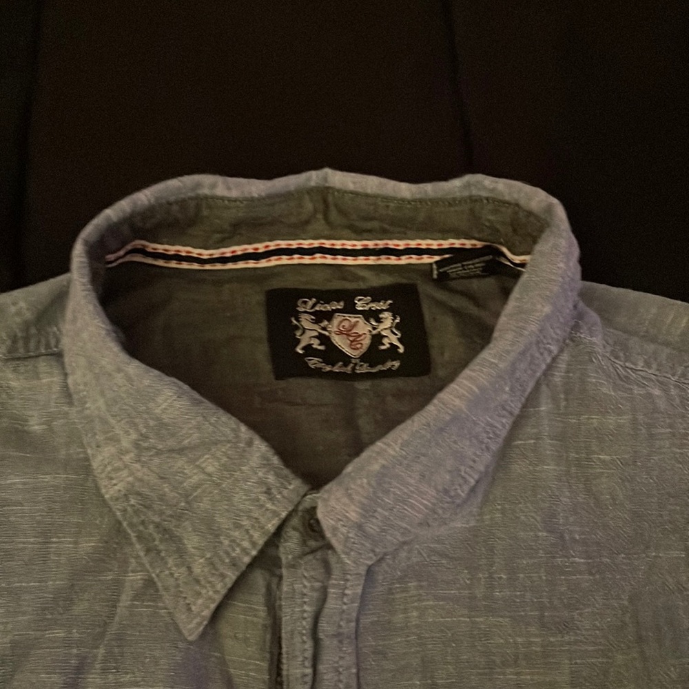 Jean button up